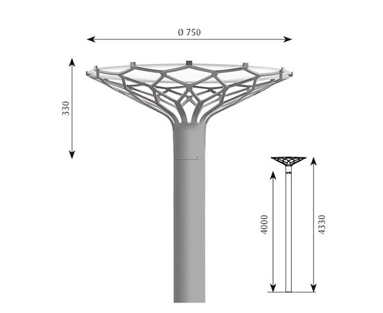 Уличный фонарь Louis Poulsen LP Nest, фото 2
