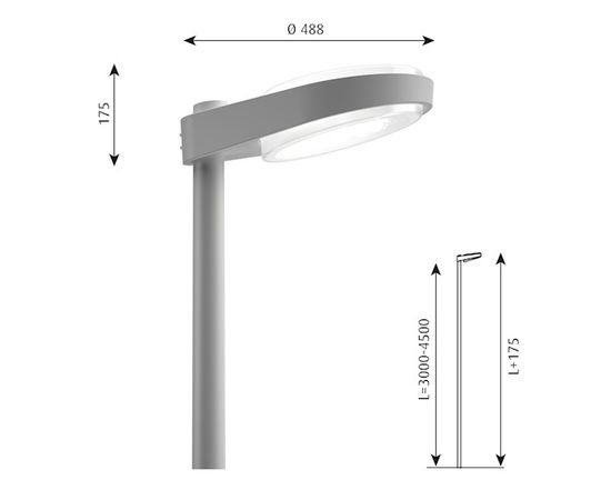 Уличный фонарь Louis Poulsen LP Capsule, фото 2