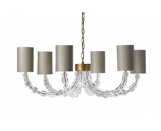 Подвесной светильник Porta Romana Round Lartigue Chandelier, фото 3