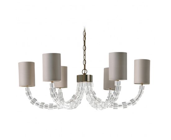 Подвесной светильник Porta Romana Round Lartigue Chandelier, фото 1