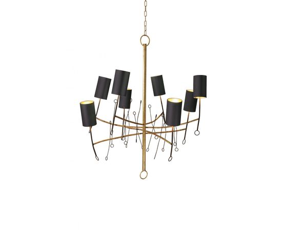 Подвесной светильник Porta Romana Extra Small Lollipop Chandelier, фото 3