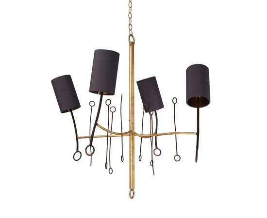 Подвесной светильник Porta Romana Extra Small Lollipop Chandelier, фото 1