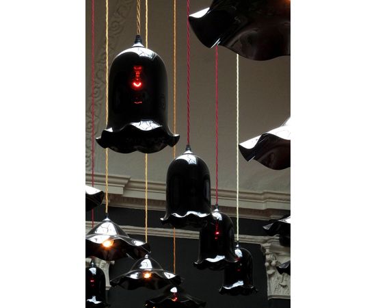 Подвесной светильник Rothschild &amp; Bickers Black Nouveau Bell, фото 3