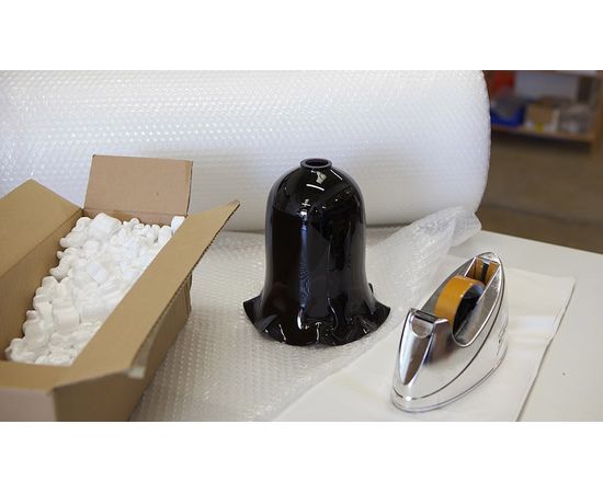 Подвесной светильник Rothschild &amp; Bickers Black Nouveau Bell, фото 2