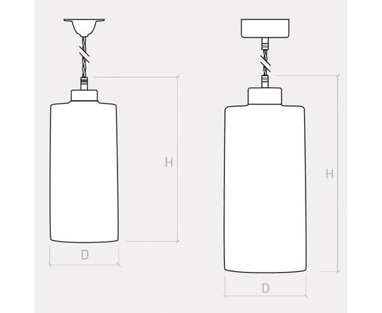 Подвесной светильник Rothschild &amp; Bickers Pick-n-Mix Cylinder, фото 4