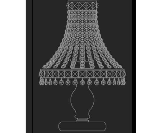 Настольная лампа Voltolina Tavolo Beethoven 2L, фото 1