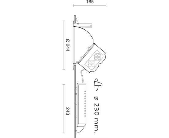 Встраиваемый светильник DEKO LIGHT Built in ceiling lamp 151623, фото 6