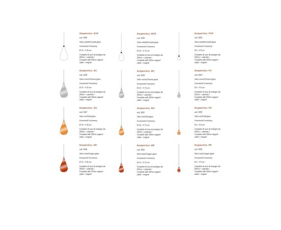 Подвесной светильник SIKREA Sospesi/C, фото 3