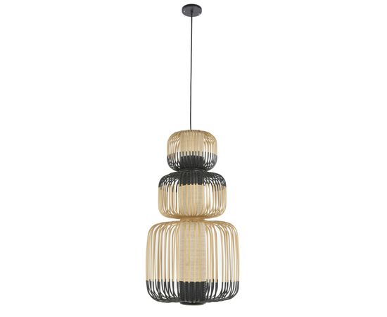 Подвесной светильник Forestier Suspension Bamboo Light 3 Lights, фото 1