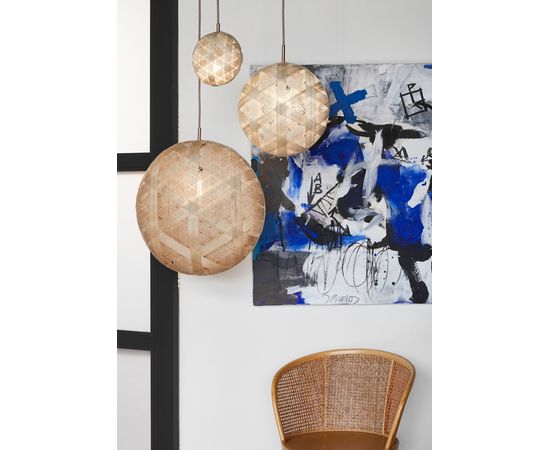 Подвесной светильник Forestier Suspension Chanpen Diamant Ø19cm, фото 3