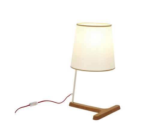 Настольная лампа Forestier Lampe Cork T-low, фото 1