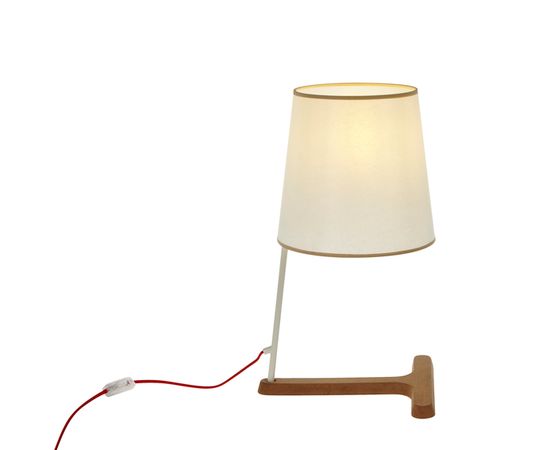 Настольная лампа Forestier Lampe Cork T-low, фото 2