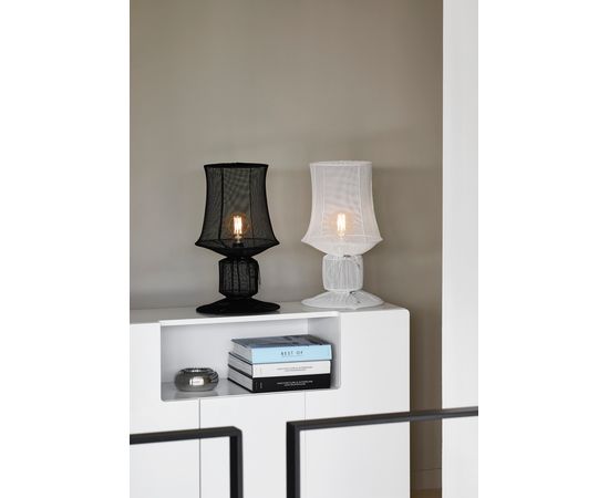 Настольный светильник Forestier Lampe Knitted Noir, фото 2