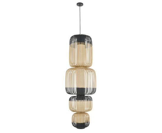 Подвесной светильник Forestier Suspension Bamboo Light 4 Lights, фото 1