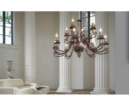 Люстра Avivo Lighting ALICANTE FUME L8, фото 2