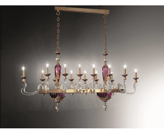 Люстра Avivo Lighting BAROCCO AXIS L14 Coloured, фото 2