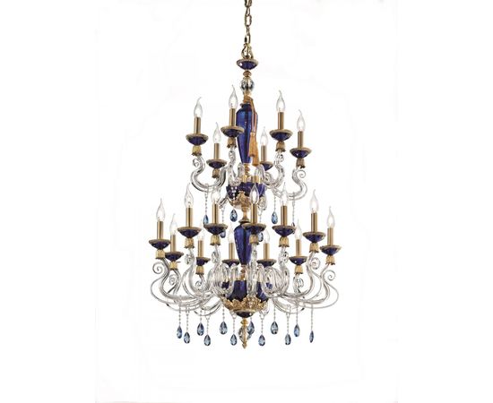 Люстра Avivo Lighting BAROCCO BLU L8, фото 3