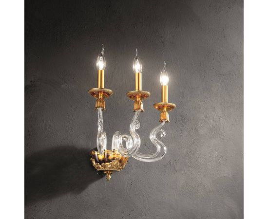 Бра Avivo Lighting BAROCCO APP AMBRA 3L, фото 1