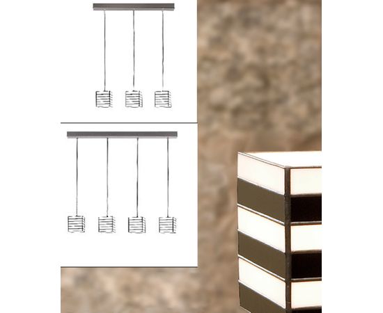Подвесной светильник Arturo Alvarez Cebra CE04-3, CE04-4, фото 1