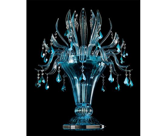 Настольная лампа Beby Italy 7810L02 Turquoise Capri, фото 1