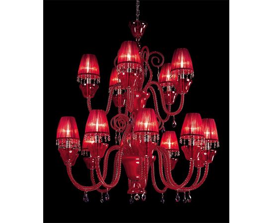 Люстра Beby Italy 7700B05 Red, фото 1