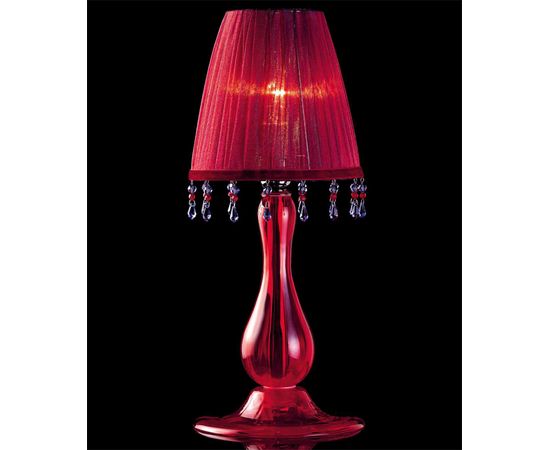 Настольная лампа Beby Italy 7700L02 Red, фото 1