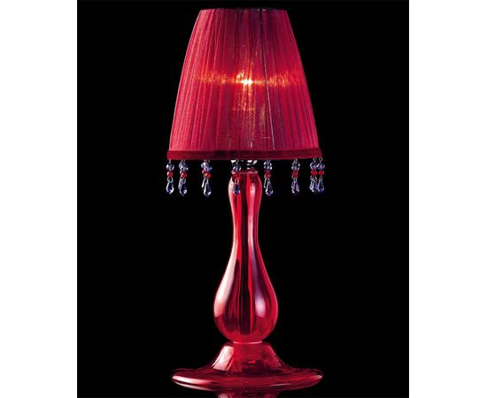 Настольная лампа Beby Italy 7700L02 Red, фото 1