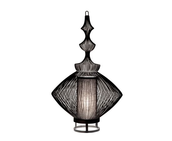 Настольный светильник Forestier Lampe Opium Noir, фото 1