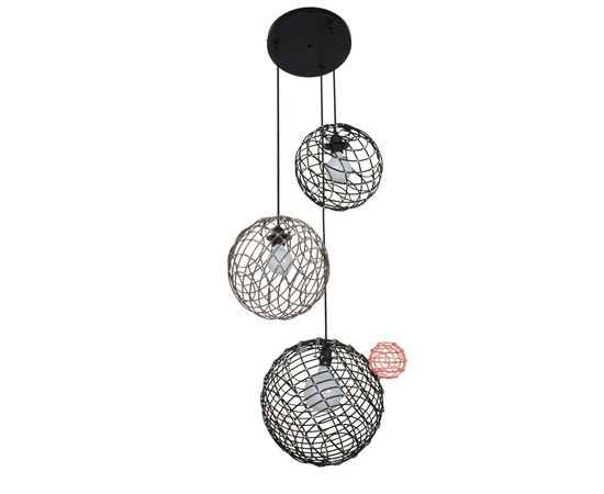 Подвесной светильник Forestier Pavillon Sphere 3 Lumieres, фото 1