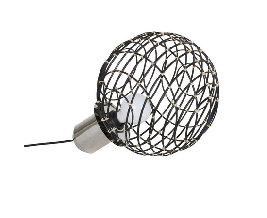 Настольный светильник Forestier Lampe De Sol Sphere S Noir - Abj Ø32cm, фото 1