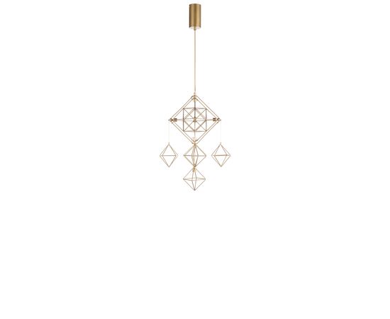 Подвесной светильник Forestier Suspension Pajak 5 Lights Noir, фото 2
