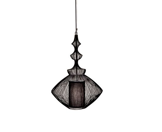 Подвесной светильник Forestier Suspension Opium Noir, фото 1
