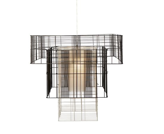 Подвесной светильник Forestier Suspension Mesh Cubic M, фото 3