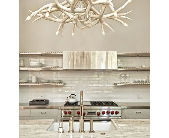 Подвесной светильник Roll &amp;amp; Hill Superordinate Antler Chandelier - 12 Antlers, фото 2