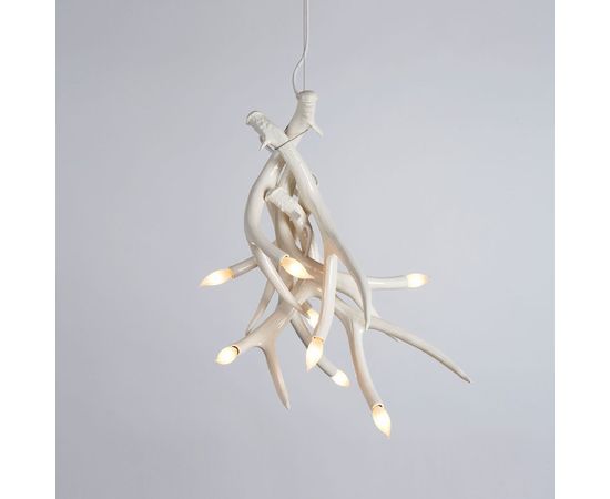 Подвесной светильник Roll &amp;amp; Hill Superordinate Antler Chandelier - 4 Antlers, фото 1