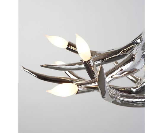 Подвесной светильник Roll &amp;amp; Hill Superordinate Antler Chandelier - 6 Antlers, фото 3