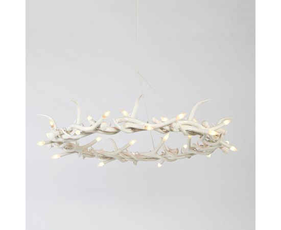 Подвесной светильник Roll &amp;amp; Hill Superordinate Antler Chandelier - 27 Antler Ring, фото 1