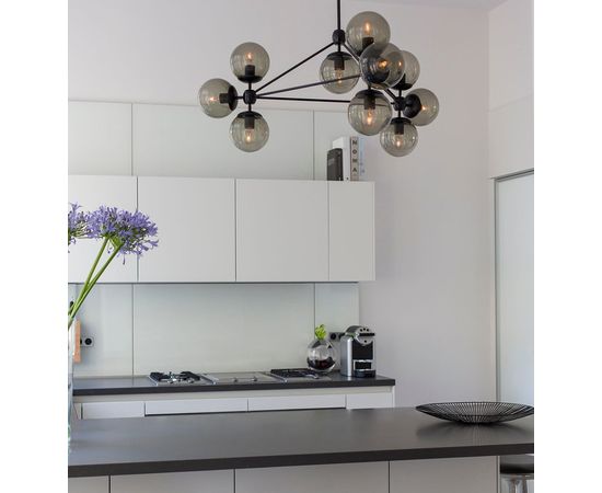 Подвесной светильник Roll &amp;amp; Hill Modo Chandelier - 3 Sided, 10 Globes, фото 3