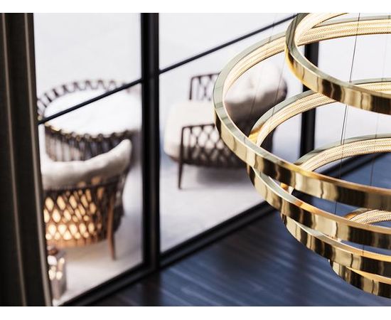 Подвесной светильник Cameron Design House Aura Taso, фото 4