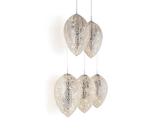 Подвесной светильник VGnewtrend ARABESQUE EGG X 2, фото 4