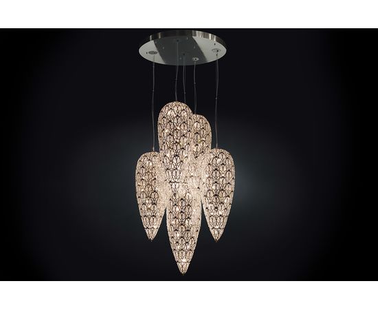 Подвесной светильник VGnewtrend ARABESQUE LIGHTFALL SENSATION X 5, фото 3