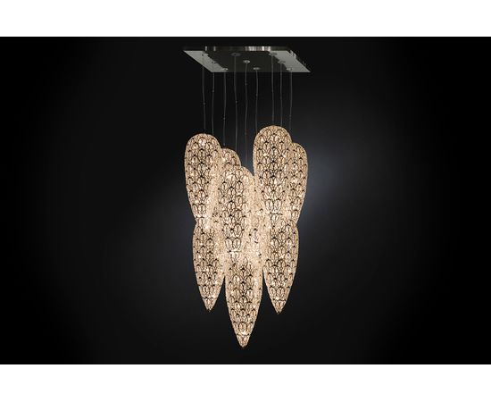 Подвесной светильник VGnewtrend ARABESQUE LIGHTFALL SENSATION X 5, фото 4