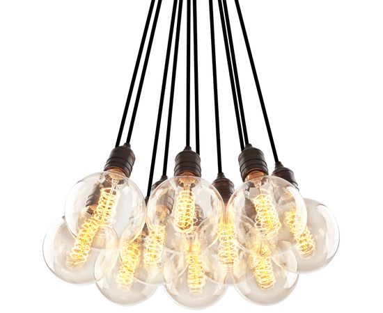 Подвесной светильник Eichholtz Lamp Vintage Bulb Holder 10-Light, фото 1