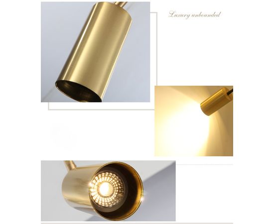 Подвесной светильник Cylindrical LED Pendant Lamp Art, фото 2
