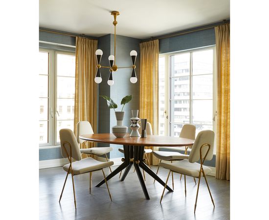 Люстра Jonathan Adler Caracas Six-Light Chandelier, фото 2