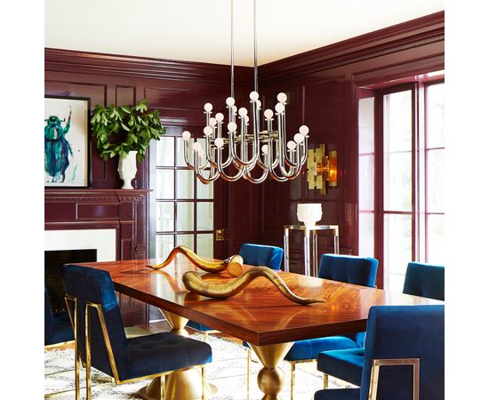 Люстра Jonathan Adler Milano Chandelier, фото 5