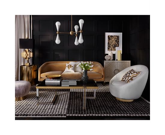 Люстра Jonathan Adler Caracas Six-Light Chandelier, фото 3