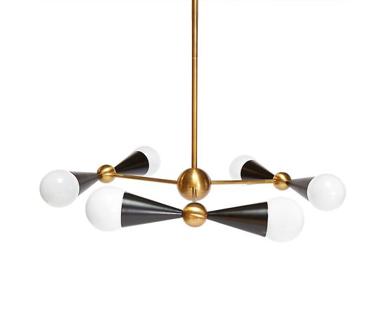 Люстра Jonathan Adler Caracas Six-Light Chandelier, фото 6