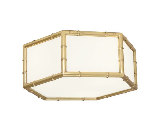 Потолочный светильник Jonathan Adler Meurice Hexagonal Flush Mount, фото 1