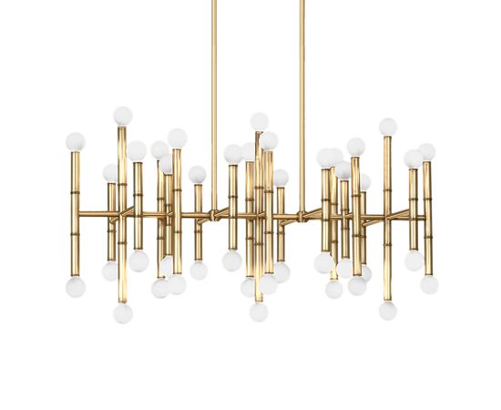 Подвесной светильник Jonathan Adler Meurice Rectangle Chandelier, фото 1